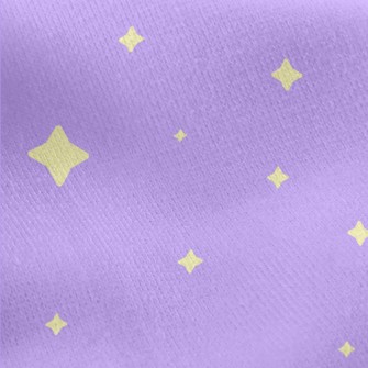 Shining Stars Pattern Jersey Backed Fleece