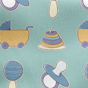 Cartoon Baby Toys Jersey Backed Fleece