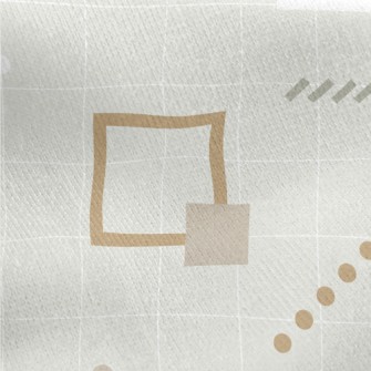 Apricot Memphis Style Jersey Backed Fleece