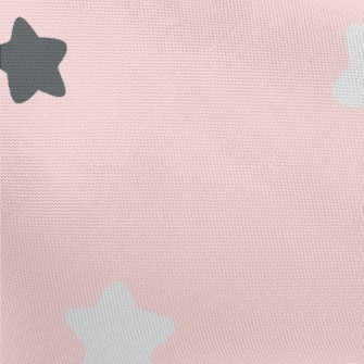 Childlike Cute Stars Pongee