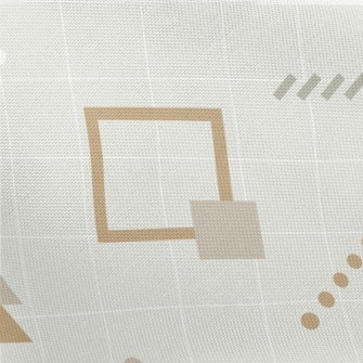 Apricot Memphis Style Pongee