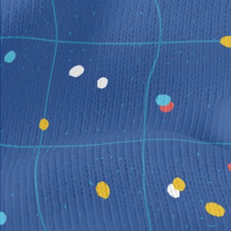 Random Colored Dots Stretch Jersey