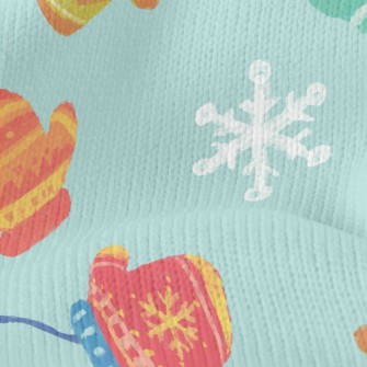 Winter Wool Gloves Stretch Jersey