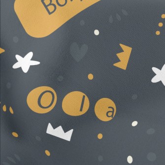 Hello In Multiple Languages Lightweight Cotton Poplin