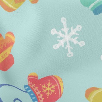 Winter Wool Gloves Lightweight Cotton Poplin