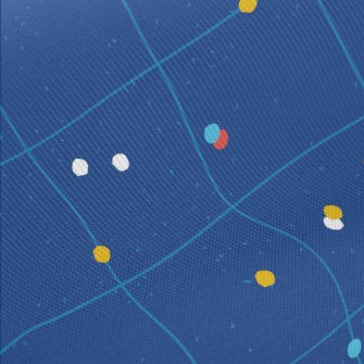 Random Colored Dots Midweight Cotton Poplin