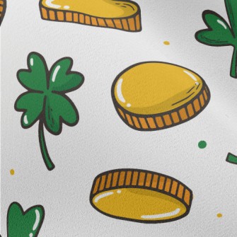Cartoon St. Patrick&#39;s Day  Chiffon