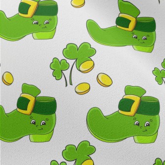 Magic Shoes And Lucky Clover Chiffon