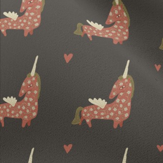 Spotted Flying Unicorn Chiffon