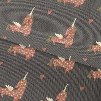 Spotted Flying Unicorn Waterproof Oxford