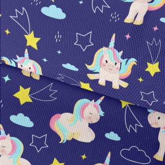Cute Rainbow Unicorn Waterproof Oxford
