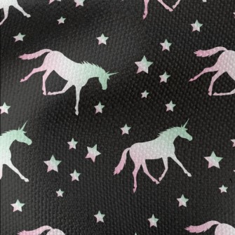 Gradient Unicorn Silhouette Waterproof Canvas