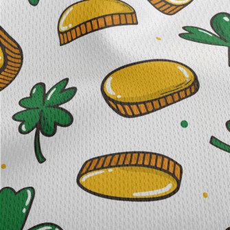 Cartoon St. Patrick&#39;s Day  Athletic Mesh Flat Back