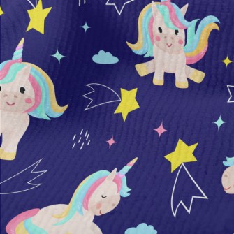 Cute Rainbow Unicorn Terry