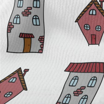 Hand Drawn Cartoon Houses Terry