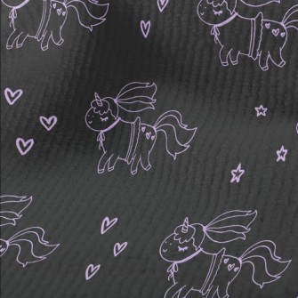 Unicorn And Hand Drawn Love Terry