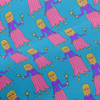 Hand Drawn Magic Princess Performance Linen