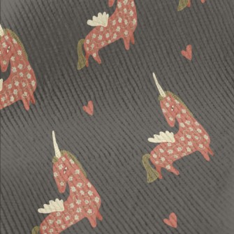 Spotted Flying Unicorn Standard Corduroy