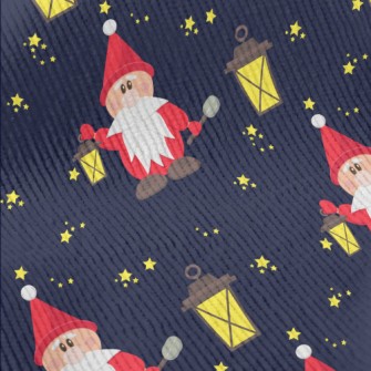 Fairy Tale Dwarf Lantern Standard Corduroy