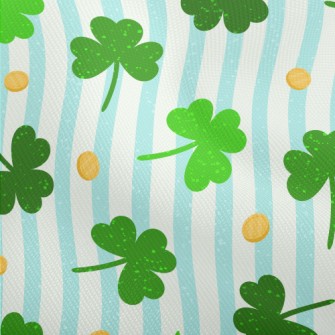 Blue And White Stripes With Lu Dobby