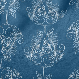 Gorgeous Pattern Bird Minky