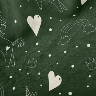 Fairytale Unicorn And Love Hea Minky