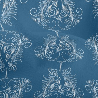 Gorgeous Pattern Bird Lightweight Performance Linen