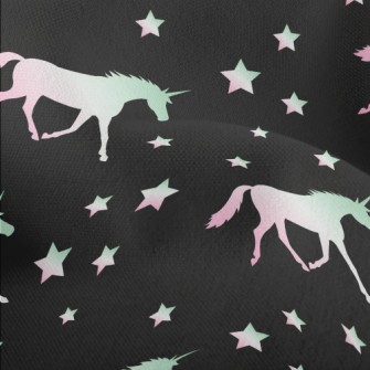 Gradient Unicorn Silhouette Lightweight Performance Linen