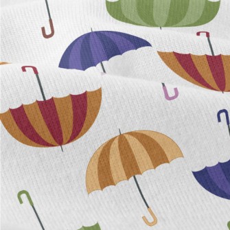 Autumn Colored Umbrellas Modern Jersey