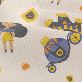 Cute Princess And Castle Modern Jersey