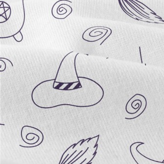 Hand Drawn Simple Witch Elemen Modern Jersey