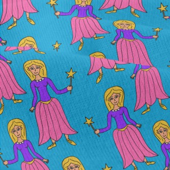 Hand Drawn Magic Princess Modern Jersey