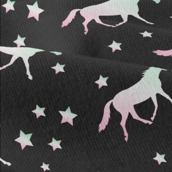 Gradient Unicorn Silhouette Modern Jersey