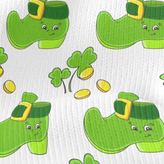 Magic Shoes And Lucky Clover Stretch Jersey