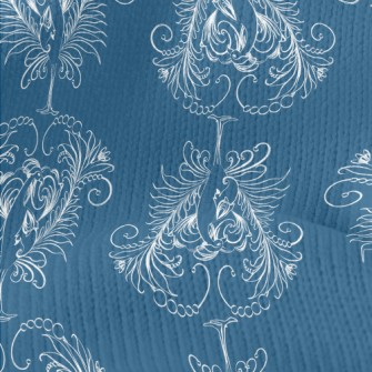 Gorgeous Pattern Bird Stretch Jersey