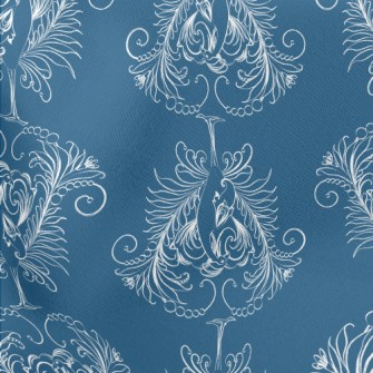 Gorgeous Pattern Bird Lightweight Cotton Poplin