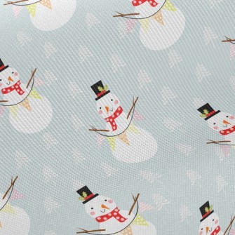 Christmas Decoration Snowman Twill