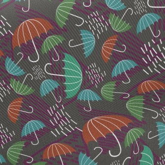 Tropical Rainforest Umbrella Twill