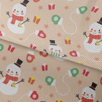 Happy Snowman Gift Waterproof Oxford