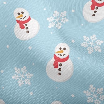 Button Scarf Snowman Dobby