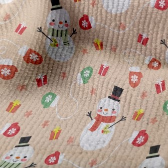 Happy Snowman Gift Terry