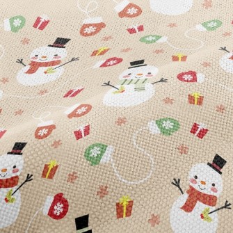 Happy Snowman Gift Performance Linen