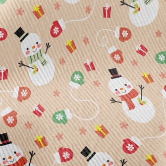 Happy Snowman Gift Standard Corduroy