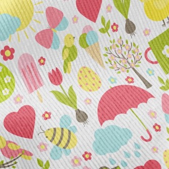 Cute Cartoon Garden Standard Corduroy