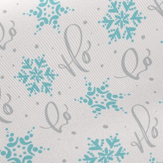 Christmas Snowflake Twill