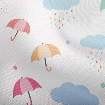 Colorful Flying Umbrellas Dobby