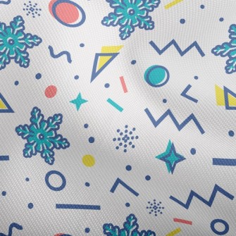 Geometric Snowflakes Dobby