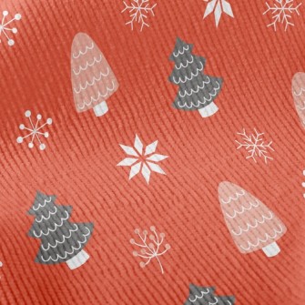 Christmas Tree Forest Standard Corduroy