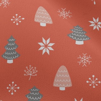 Christmas Tree Forest Chiffon