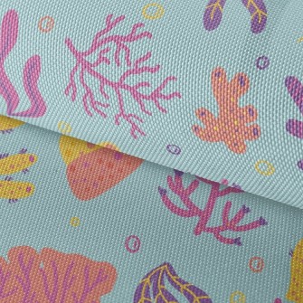 Colorful Coral Waterproof Oxford